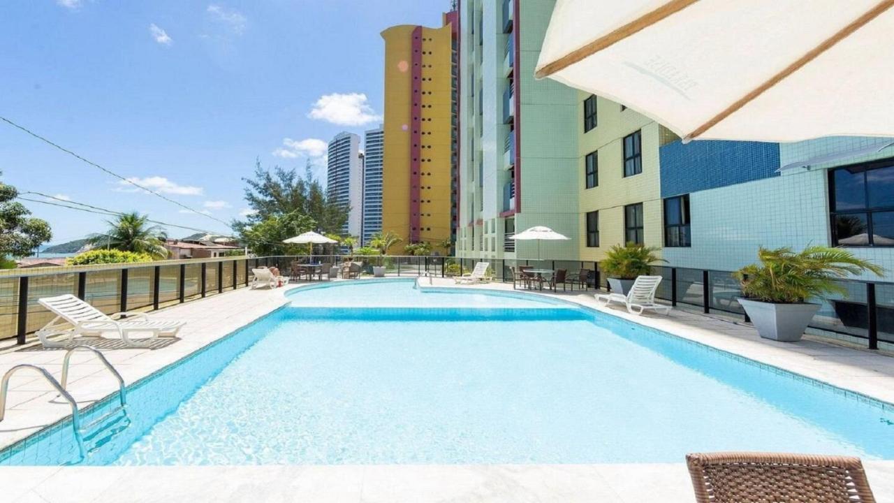 Paradise 1706 Praia Flat - Nbi - Vista X Mar Ponta Negra 纳塔耳 外观 照片